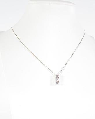 Collana trilogy in oro e diamanti