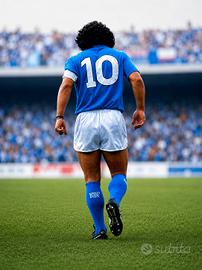 Fotografia Napoli Maradona 10 il D10S 