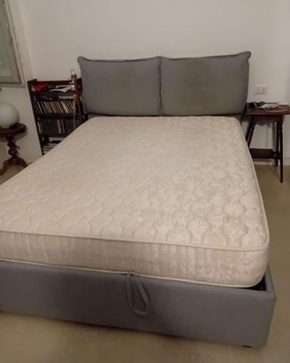 Letto contenitore  Ikea   con materasso
