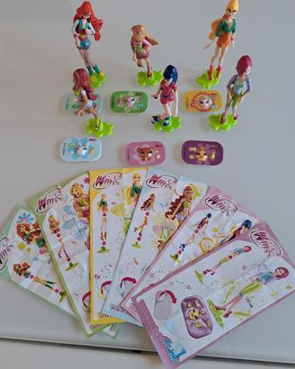 KINDER SORPRESA  WINX 2009 +6 CARTINE 