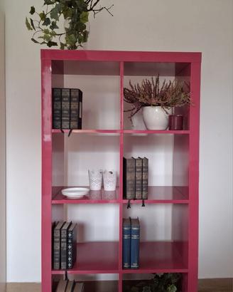 Libreria svedese fucsia