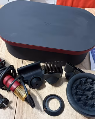 Dyson Supersonic Nural Rosso Velluto e Oro