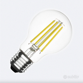 Lampadina LED Filamento LED E27, CLASSE A