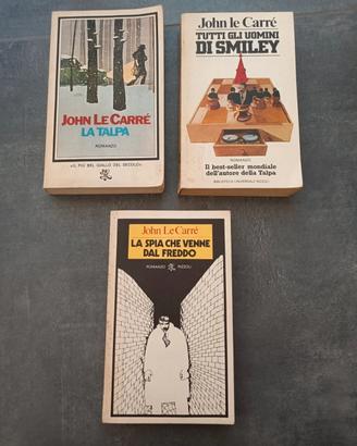 Set tre libri John Le Carré