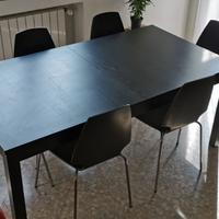 Tavolo apribile in legno 6/10 posti ottime condiz