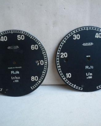 Jaeger contagiri moto/auto quadranti 6000/8000