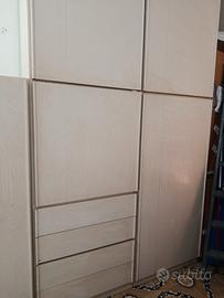 Armadio in legno 200x h280x 60cm