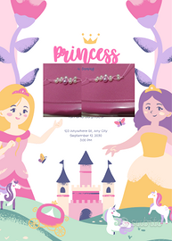 Braccialetti elastici Little princess