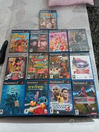 Lotto 13 giochi PlayStation 2 originali 