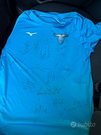 MAGLIETTA LAZIO CALCIO A 5 FIRMATA DAI GIOCATORI