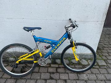MTB Olympia DRH Full Suspension con cambio Shimano