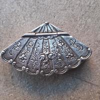 Portapillole in argento 800  antica