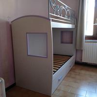Letto soppalco castello 