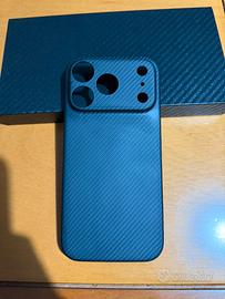 Cover iohone 17 pro carbonio