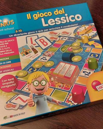 Gioco in scatola - Il gioco del lessico