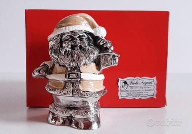Statuina BABBO NATALE, firmata VIOLA ARGENTI