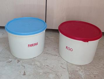 Contenitori Tupperware originali per la dispensa, 