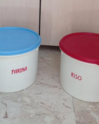 Contenitori Tupperware originali per la dispensa, 