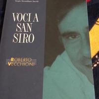 Roberto Vecchioni Voci A San Siro libro+cd omaggio