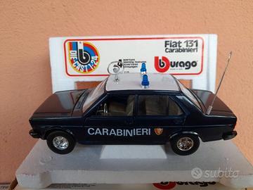 MODELLO AUTO FIAT 131 CARABINIERI SCATOLATO BURAGO - Collezionismo In  vendita a Milano