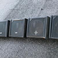 6 casse  acustiche vuote in blocco