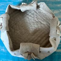 Cestino stoffa per pane NUOVO