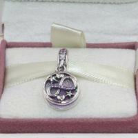 PANDORA Charm pendente Infinito con cuori e stelle