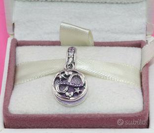 PANDORA Charm pendente Infinito con cuori e stelle