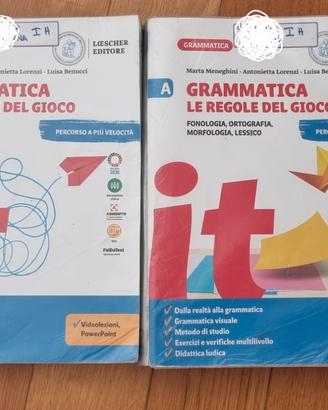 Libro scuola media Zingarelli  " Grammatica"
