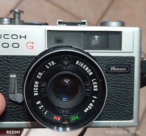   fotocamera Ricoh 500 G. 