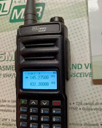 Ricerasm.palmare POLMAR DB5MKII. Bibanda VHF-UHF