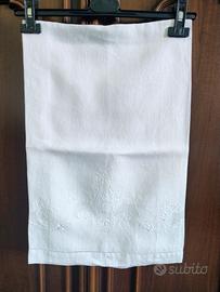 Telo da bagno in lino vintage