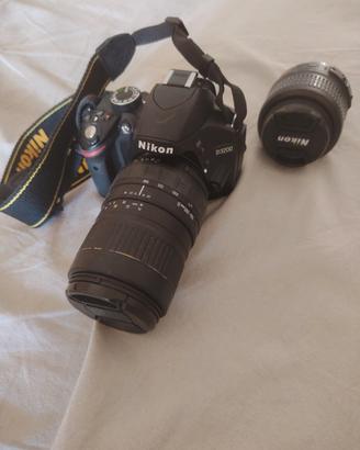 nikon d3200 con 2 obbiettivi 
