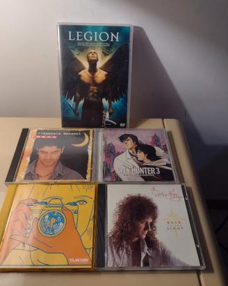 Film horror, 10 cd musicali,4 musicassette