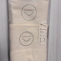 Set asciugamani nuovo con glitter