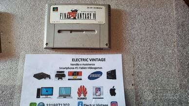 8458N-Final Fantasy VI 6 Japan SNES Super Famicom