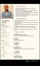 disponibile da subito 