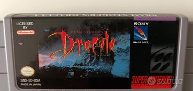 Dracula per Super Nintendo SNES ntsc