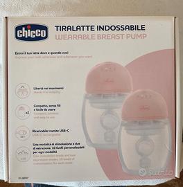 Chicco Tiralatte Elettrico Indossabile Portatile