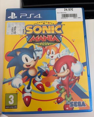 Sonic mania plus PS4
