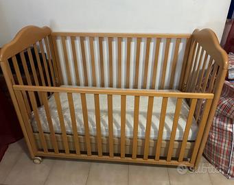 Lettino bambini con materasso