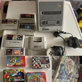 SUPER NINTENDO BOXATO Ger +giochi