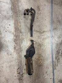 Scarico originale completo Yamaha XTZ 660 1992