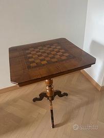 TAVOLINO SCACCHI -DAMA DI FINE 800