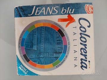 Coloreria italiana colore blu  jeans