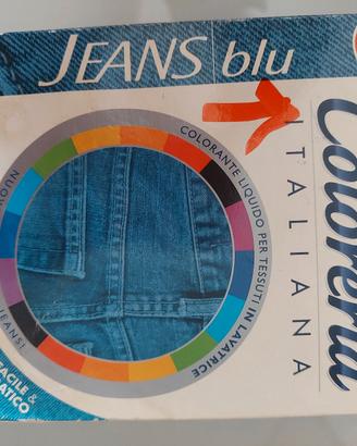 Coloreria italiana colore blu  jeans