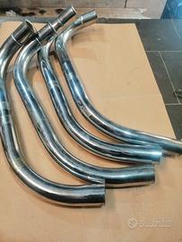  4 curve scarico per moto dm 35 cromate cagiva