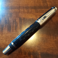 Penna Montblanc sfera Bohème pietra blu