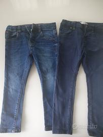  set jeans bambino zara  3 4 anni ed accappatoio 