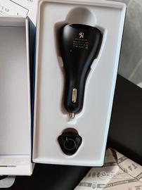 cuffia Bluetooth con caricabatterie da auto